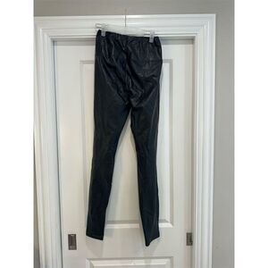 Wilfred Free Daria Women's Black Faux Leather Leggings Size M